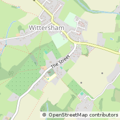 Map of Tenterden, Kent