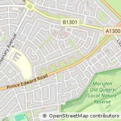 Map of South Shields