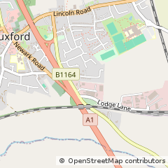 Map of Newark, Nottinghamshire