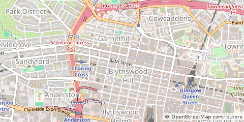 Map of Glasgow