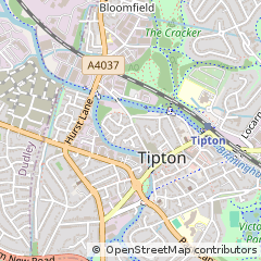 Map of Tipton, West Midlands