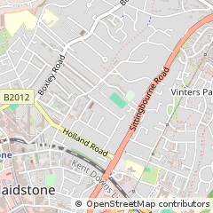 Map of Maidstone