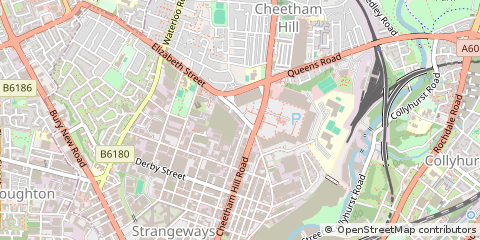 Map of Manchester