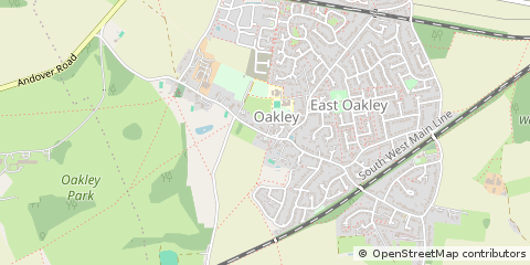 Map of Basingstoke