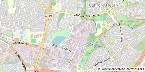 Map of Poole