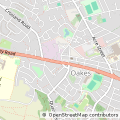 Map of Huddersfield