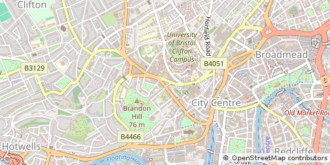 Map of Bristol