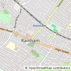 Map of Gillingham, Kent