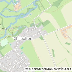 Map of Stockbridge, Hampshire