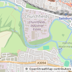 Map of Salisbury