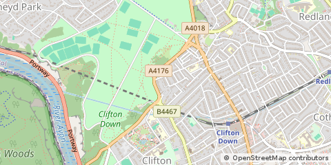 Map of Bristol