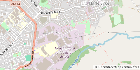 Map of Burnley