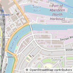 Map of Aberdeen, Aberdeenshire