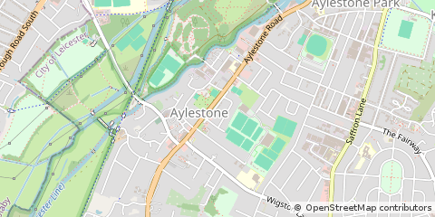 Map of Leicester