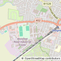 Map of Skegness, Lincolnshire