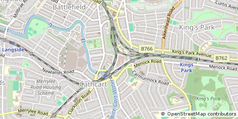 Map of Glasgow