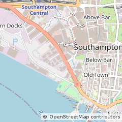 Map of Southampton