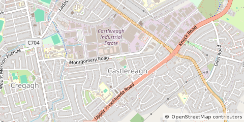 Map of Belfast