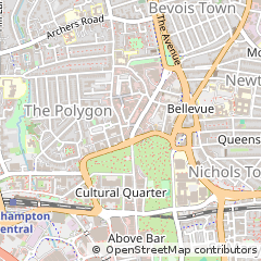 Map of Southampton