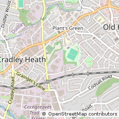 Map of Warley, West Midlands