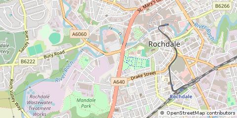Map of Lancashire