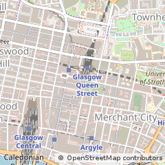 Map of Glasgow