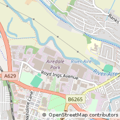 Map of Keighley, West Yorkshire