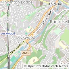 Map of Huddersfield