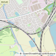 Map of Nottingham, Nottinghamshire