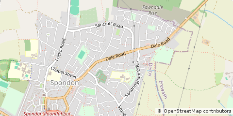 Map of Derby