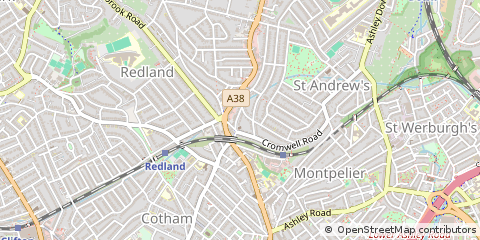 Map of Bristol