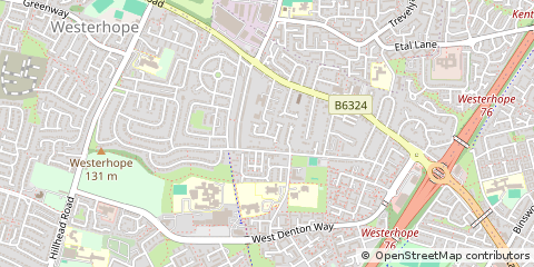 Map of Newcastle Upon Tyne