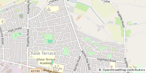 Map of Burntwood