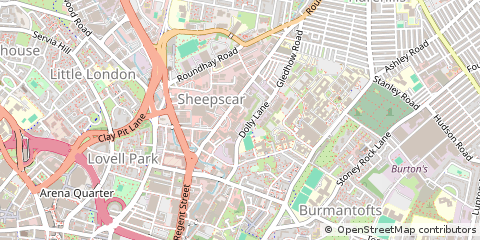 Map of Leeds