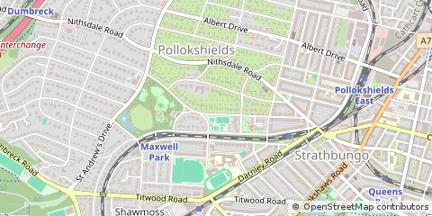 Map of Glasgow
