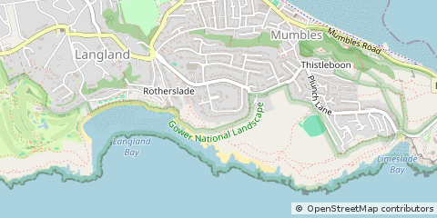 Map of Swansea