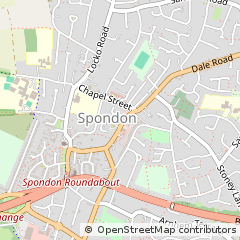 Map of Derby, Derbyshire