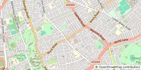 Map of Liverpool