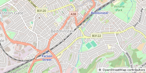 Map of Bristol