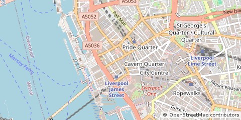 Map of Liverpool