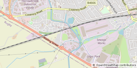 Map of Hinckley