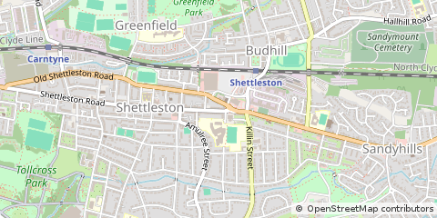 Map of Glasgow