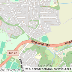 Map of Leeds