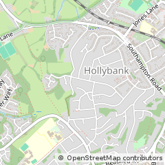 Map of Southampton, Hampshire