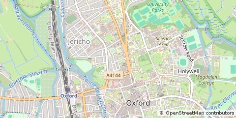 Map of Oxford