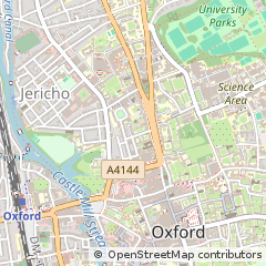 Map of Oxford