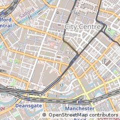 Map of Manchester