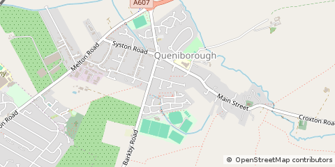 Map of Leicestershire