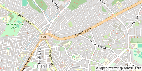 Map of Leeds
