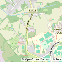 Map of Cranleigh, Surrey